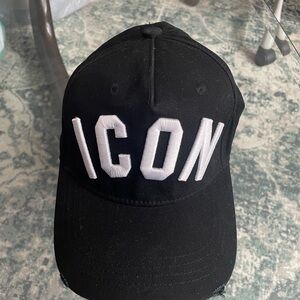 DSQUARED2 Black Cap unisex one size